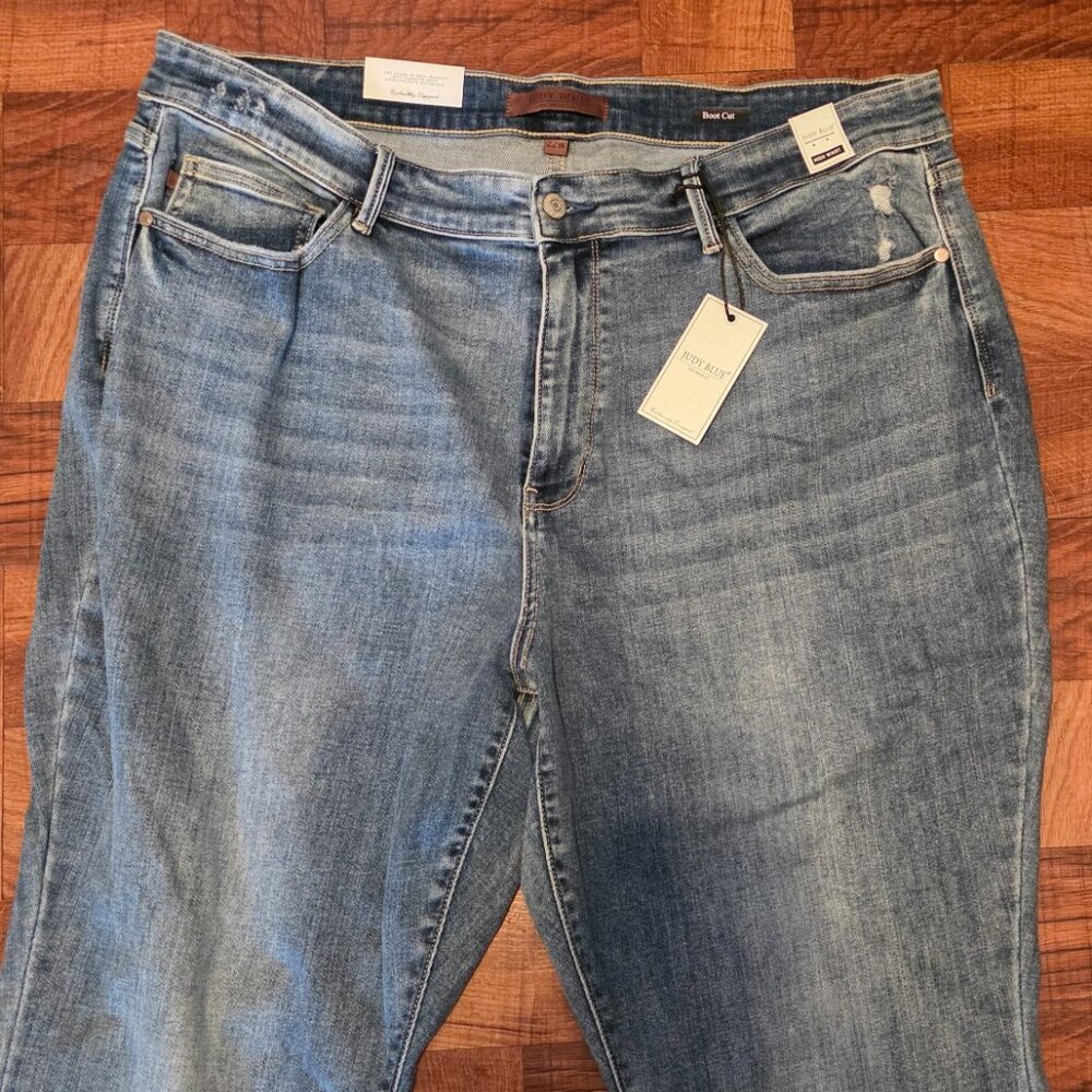 Judy Blue $74 High Waist Boot Cut Jeans Sz 22W NIB! - Picture 2 of 5